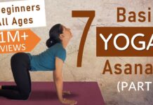 Basic YOGA ASANAS for GOOD HEALTH – for Beginners and all Age Groups | Beginners Yoga at Home