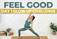 Day 1 – Pregnancy Yoga Challenge (Full Body Prenatal Yoga To Feel Amazing)