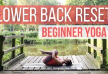 LOWER BACK RESET – Easy Yoga for Lower Back Pain (Gentle Supine Stretch)
