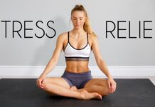 20 min Full Body STRETCH/YOGA for STRESS & ANXIETY Relief