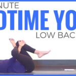 20 minute Beginners Bedtime Yoga for Lower Back Pain | Sarah Beth Yoga