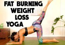 Yoga for Weight Loss & Belly Fat, Complete Beginners Fat Burning Workout at Home, Exercise Routine