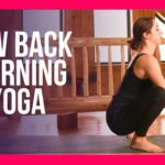 10 min Yoga For Lower Back Pain Release – Day #14 (LOWER BACK MORNING YOGA STRETCHES)