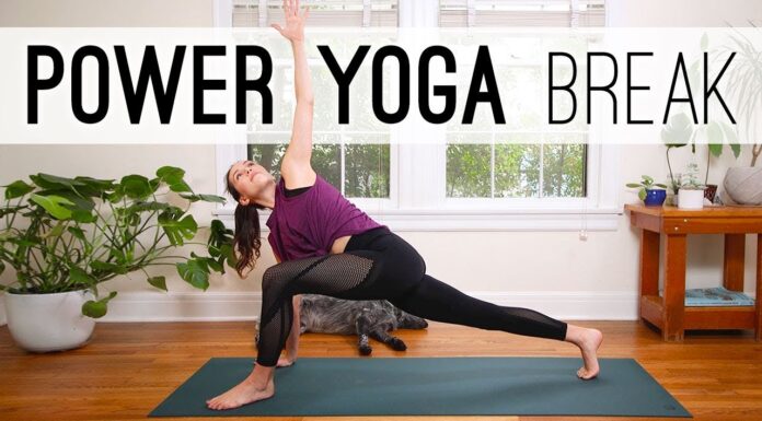 Power Yoga Break | Yoga For Weight Loss | Yoga With Adriene
