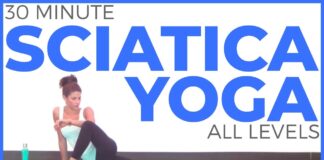30 minute Yoga for SCIATICA and LOW BACK PAIN (All Levels) | Sarah Beth Yoga