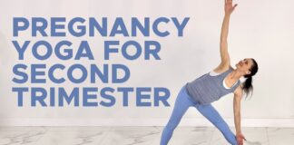 Pregnancy Yoga Second Trimester (30 Minute Prenatal Yoga)