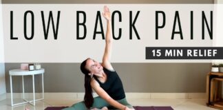 Yoga for Lower Back Pain and Hips – 15-Minute Beginner Stretches for the Low Back