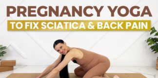 BEST Pregnancy Yoga to Fix PREGNANCY SCIATICA and BACK PAIN (25-Min Prenatal Yoga)
