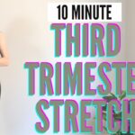 10 Minute Third Trimester Pregnancy Stretch + Mobility – relieve tight muscles during pregnancy
