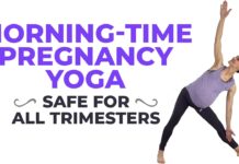 Good Morning Pregnancy Yoga | First, Second & Third Trimester Prenatal Yoga