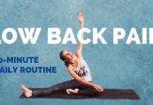Yoga for Lower Back Pain and Hips – 10-Minute Beginner Stretches for the Low Back