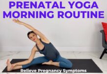 Pregnancy Yoga Morning Stretch | Relieve Pregnancy Symptoms