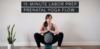 15-Minute Labor Prep Prenatal Yoga Flow for Third Trimester