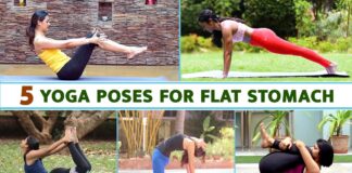 5 Yoga Poses For Flat Stomach | Yoga For Flat Stomach | Yoga Exercises To Reduce Belly Fat |
