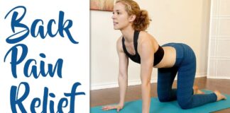 Fast Lower Back Pain & Sciatica Pain Relief – Beginners Yoga Stretches and Poses