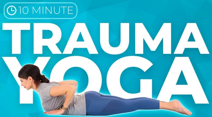 10 minute Trauma Yoga Flow for Healing Stress, Anxiety, & Depression