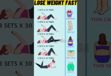 Lose Weight Fast with Easy Exercises #shorts #loseweightfast #easyyoga