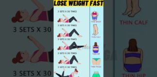 Lose Weight Fast with Easy Exercises #shorts #loseweightfast #easyyoga