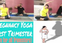Yoga in Pregnancy First 3 Months | Prenatal Yoga Routine (Safe for all trimesters)