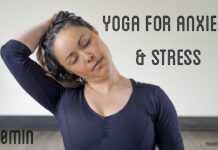 Yoga for anxiety & stress | neck & upper body focus | 20min