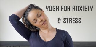 Yoga for anxiety & stress | neck & upper body focus | 20min