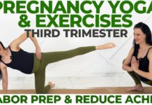 Pregnancy Yoga & Exercises Third Trimester (Labor Prep and Relieve Aches)