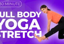 30 minute Full Body Yoga Stretch for STRESS & ANXIETY