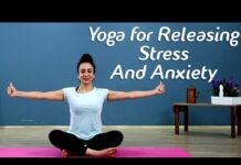Yoga To Treat Anxiety & Stress | Yoga To Calm Your Mind | Beginners Yoga | Simple Yoga Lesson