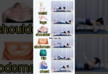 Top 6 poses For Yoga Beginners🤗Let’s get started.#dailyyoga #yoga #fitness