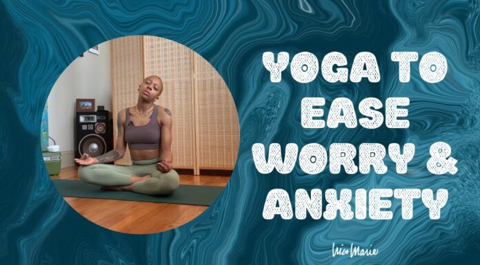 Yoga to Ease Worry & Anxiety | 15 Minutes