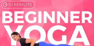 10 minute Yoga for Beginners | Weight Loss, Strength & Toning