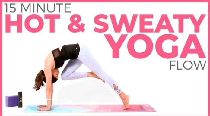 Yoga for Weight Loss | 15 minute Hot & Sweaty Power Yoga Routine 🔥