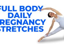 Best Pregnancy Stretching Routine | Relieve Pregnancy Pains, Pregnancy Back Pain & Sciatica