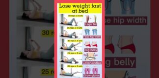 Lose weight fast at bed