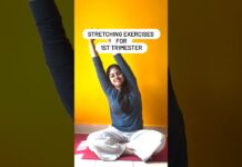 Just pregnant? Here are the best stretching exercises in your 1st trimester#pregnancy #pregnancytips