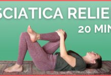 Yin Yoga for Sciatica Relief and Lower Back Pain – 20 min Deep Stretches