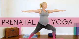 Prenatal Yoga for Beginners, All Trimesters, Weight Loss & Flexibility for Healthy Moms