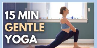 15 min Gentle Yoga for Flexibility & Stress Reduction