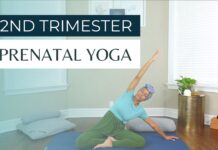 20-Minute Second Trimester Prenatal Yoga | Beginner-Friendly Pregnancy Yoga