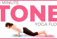 Yoga for Weight Loss | 20 minute Power Yoga Workout 🔥 TONE