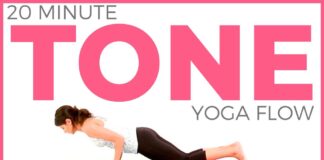 Yoga for Weight Loss | 20 minute Power Yoga Workout 🔥 TONE