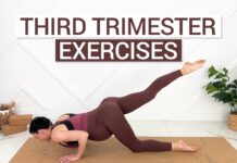 Best Pregnancy Exercises For Third Trimester (Pilates Inspired Pregnancy Workout)