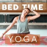 Easy Bed Time Yoga for Deep Sleep & Less Anxiety | Breathe and Flow Yoga