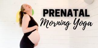 MY MORNING PREGNANCY YOGA ROUTINE | PRENATAL MORNING YOGA | Pregnancy Yoga