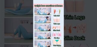 weight loss exercises at home#yoga #weightloss #fitnessroutine #short