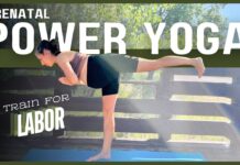 Prenatal Workout | 30-Minute Power Yoga (1st, 2nd, and 3rd Trimester Safe)