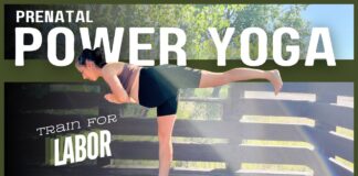 Prenatal Workout | 30-Minute Power Yoga (1st, 2nd, and 3rd Trimester Safe)