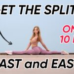 GET YOUR SPLITS FAST | SPLITS WORKOUT #splits #workout #stretching #yoga