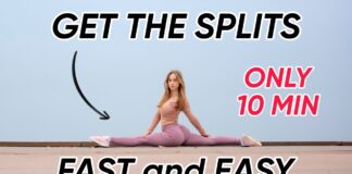 GET YOUR SPLITS FAST | SPLITS WORKOUT #splits #workout #stretching #yoga