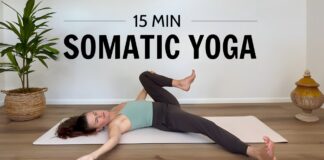 15 Min Gentle Somatic Yoga | Easy Flow For Hips & Low Back